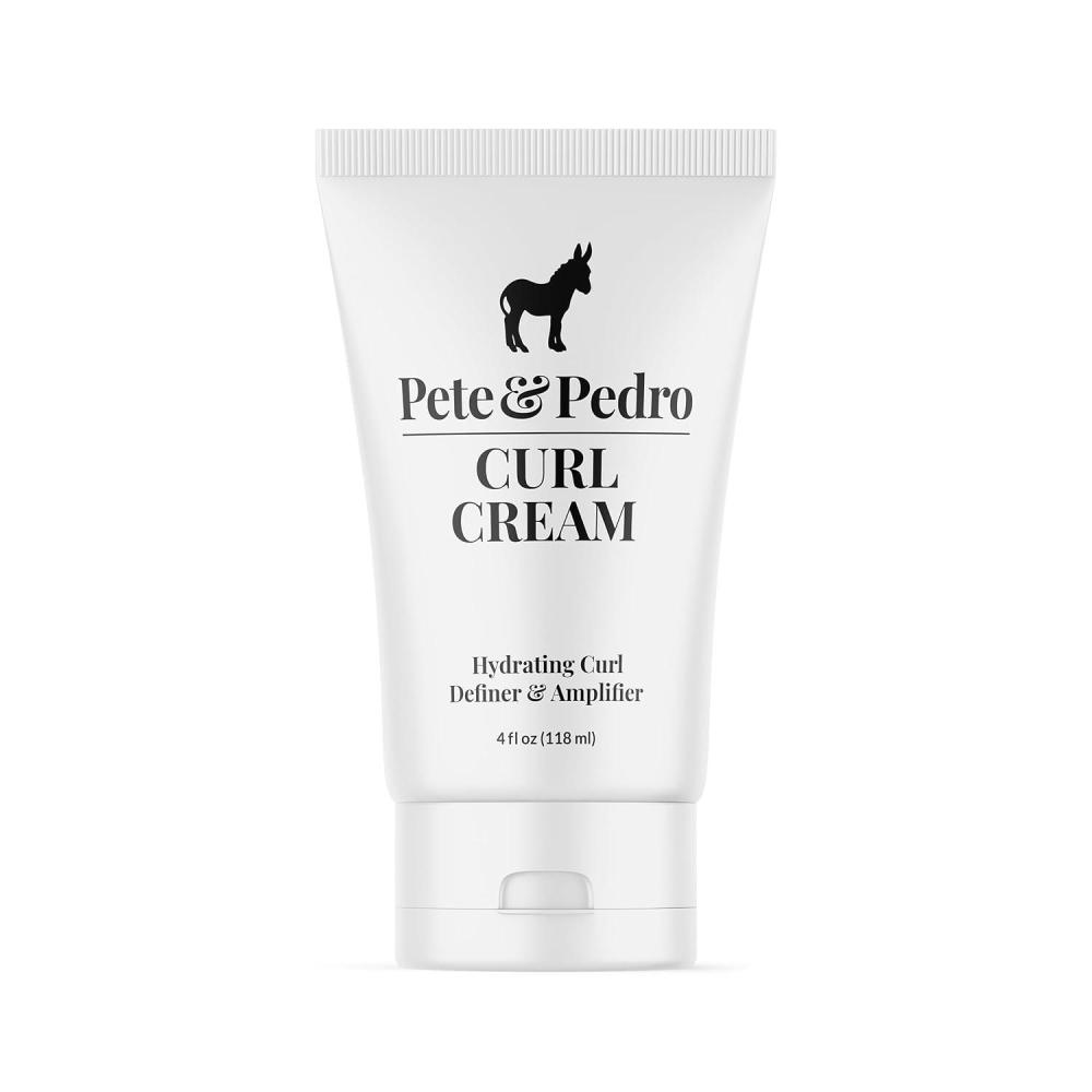 image:imagePete amp Pedro CURL CREAM  Hydrating Curls Hair Definer amp Amplifier For Men amp Women  Natural Shine amp Strong Curls amp Waves Frizz Reducer Curly amp Wavy Hair Types  Shark Tank Featured 4 oz