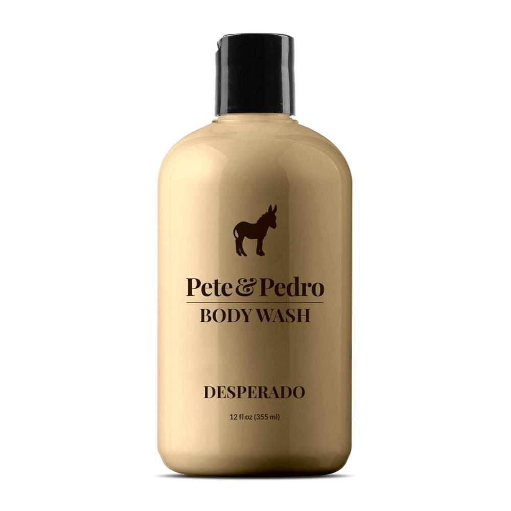 image:imagePete amp Pedro DESPERADO BODY WASH For Men  Rum amp Tobacco Scented Moisturizing Mens Shower Bodywash  Has Activated Charcoal amp Helps With Dry Skin  As Seen on Shark Tank 12 oz
