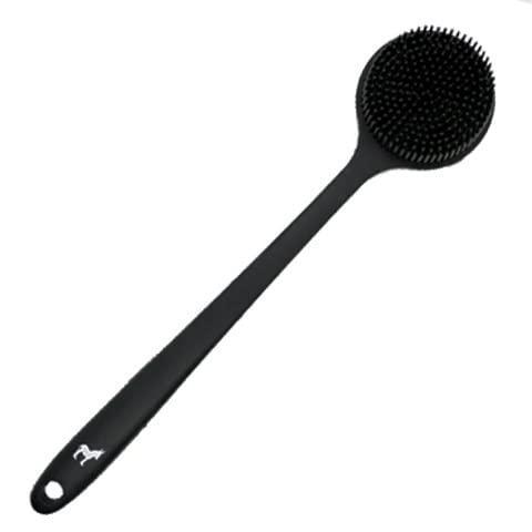 image:imagePete amp Pedro Long Handle Back amp Body Shower Scrub Brush for Men amp Women  TwoSided Bath Tool to Reach Hard Spots  Short Stubby Exfoliate Bristles amp Longer Soft Bristles  As Seen on Shark Tank