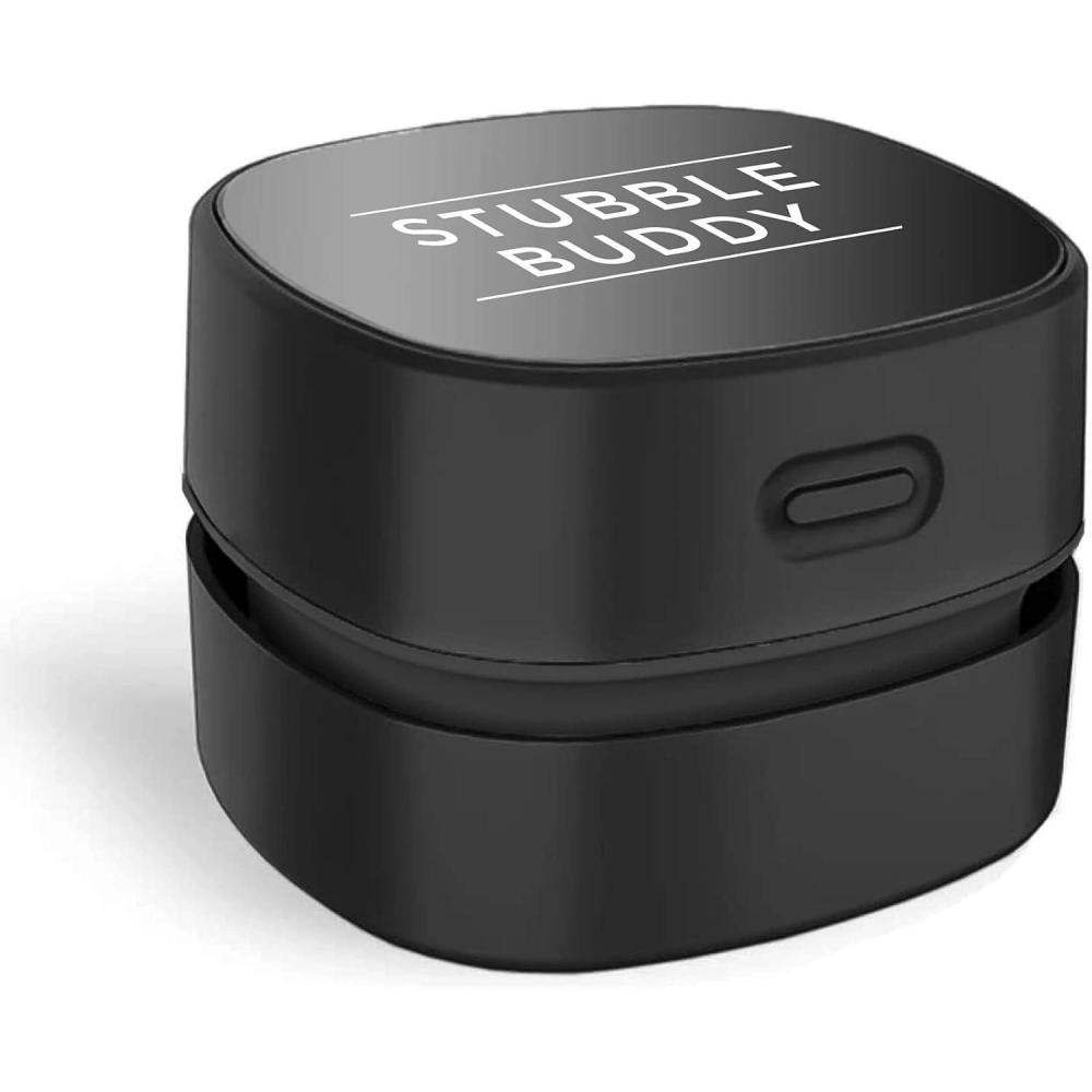 image:imagePete amp Pedro The Stubble Buddy  Portable Beard amp Facial Hair Cleanup Trimming amp Manscaping Handheld Mini Vacuum  Cordless USB Rechargeable Hair Clippings Cleaner  As Seen on Shark Tank