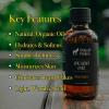 Pete & Pedro BEARD OIL – 100% Natural & Organic Ingredients, Manly Woodsy Scent | Hydrates & Softens Beard & Skin, Reduces Itchiness, Adds Shine, Helps With Beardruff | As Seen on Shark Tank, 2 oz.