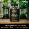 Pete & Pedro BIOTIN Gummies for Hair, Skin & Nails Growth for Women & Men |Hair Grow Supplement for Stronger Skin, & Nails | Cherry Biotin Gummy 5000mcg Per Serving | Seen on Shark Tank, 60 Count