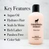 Pete & Pedro CLEAN Shampoo – Deep Cleansing Tea Tree Oil And Peppermint Daily Cleaning Haircare Shampoo For Men & Women | Helps With Dandruff & Greasy Hair | As Seen on Shark Tank, 8.5 oz.(d) Hydrate Argan Oil Shampoo)