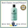 Pete & Pedro CLEAN Shampoo – Deep Cleansing Tea Tree Oil And Peppermint Daily Cleaning Haircare Shampoo For Men & Women | Helps With Dandruff & Greasy Hair | As Seen on Shark Tank, 8.5 oz.(e) Control Anti-Dandruff & Anti-Itch Shampoo)