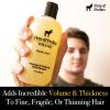 Pete & Pedro CLEAN Shampoo – Deep Cleansing Tea Tree Oil And Peppermint Daily Cleaning Haircare Shampoo For Men & Women | Helps With Dandruff & Greasy Hair | As Seen on Shark Tank, 8.5 oz.(c) Volume Biotin Shampoo)