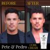 Pete & Pedro CURL CREAM – Hydrating Curls Hair Definer & Amplifier For Men & Women | Natural Shine & Strong Curls & Waves, Frizz Reducer, Curly & Wavy Hair Types | Shark Tank Featured, 4 oz.