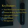 Pete & Pedro Cologne & Perfume Portable Refillable Travel Bottle Fragrance Atomizer Sprayer For Men & Women | Mini TSA-Approved Accessory | Take Favorite Tool On The Road! | As Seen on Shark Tank, 5ml
