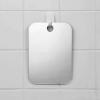 Pete & Pedro FOGLESS Shower Mirror – Shave & Manscape While Showering, Anti-Fog Mirror | Removeable Adhesive Hook Stays On Wall | Shaving & Shower Accessory Tools | As Seen on Shark Tank