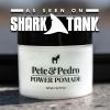 Pete & Pedro HAIR POMADE – Hairstyling Classic Pomade for Men | Medium Hold and High Shine With A Ton Of Control, Helps Slick Back Hair | As Seen on Shark Tank 2 oz.(b) Power Pomade)
