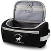 Pete & Pedro Toiletry Bag – Dopp Kit For Men & Women | Travel-Size For Toiletries, Cosmetics, & Shaving | Big, Includes Hanger Hook, Handle, 3 Sections, Water-repellent | As Seen on Shark Tank