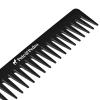 Pete & Pedro Wide Tooth Comb – Detangling & Hairstyling For Men & Women | Eliminates Knots & Tangles, Great For Wet/Fragile/Long/Thick Hair Types | Anti-Static, Black | As Seen on Shark Tank