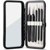 Pete & Pedro Acne & Blackhead Remover Skin Care Tool Set for Men & Women – 5 Piece Pimple Popper Kit + Mirror! | Removal of Whiteheads, Zits, Black Heads, Comedone Extractor | As Seen on Shark Tank