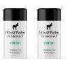 Pete & Pedro FRESH NATURAL DEODORANT | Natural, Aluminum-Free Deodorant – Eucalyptus & Spearmint Scent For Men & Women | Odor-Control, Sweat Protection | Paraben Free, Vegan | Shark Tank 2.65 oz.(2.65 Ounce (Pack of 2))
