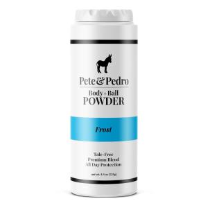 Pete & Pedro BODY & BALL POWDER (Fresh Scent), Talc-Free Men’s Body Powder Deodorant for Men, Sweat Absorbs Blocks Odor, Hygiene for Groin Area, Ideal For Gym & Daily Use | Seen on Shark Tank, 4.4 oz(b) Balls & Body Powder – Frost)